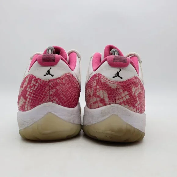 Nike Air Jordan 11 Low Retro XI Pink Snakeskin Women's US Size 11 AH7860-106